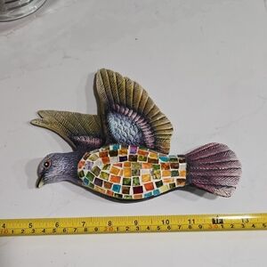 Source Unknown Mosaic Bird Wall Decor